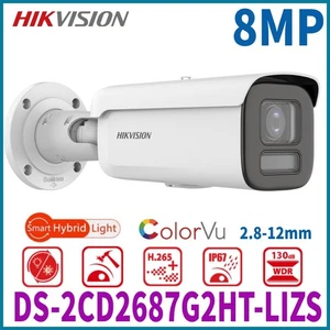 Hikvision DS-2CD2687G2HT-LIZS 8MP Hybrid Licht ColorVu 4X Zoom Kugel IP Kamera - Picture 1 of 5