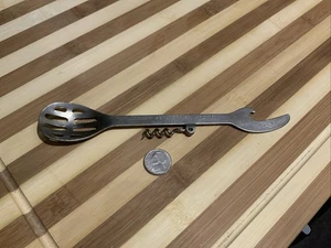 Vintage Beer Bottle Opener Spoon Corkscrew Northern Automotive MI - KD Tools PA - Picture 1 of 9