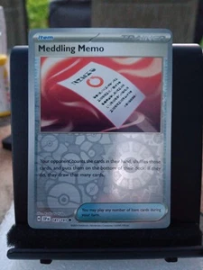 Meddling Memo 181/191 Sv08: Surging Sparks Reverse Holo - Picture 1 of 2