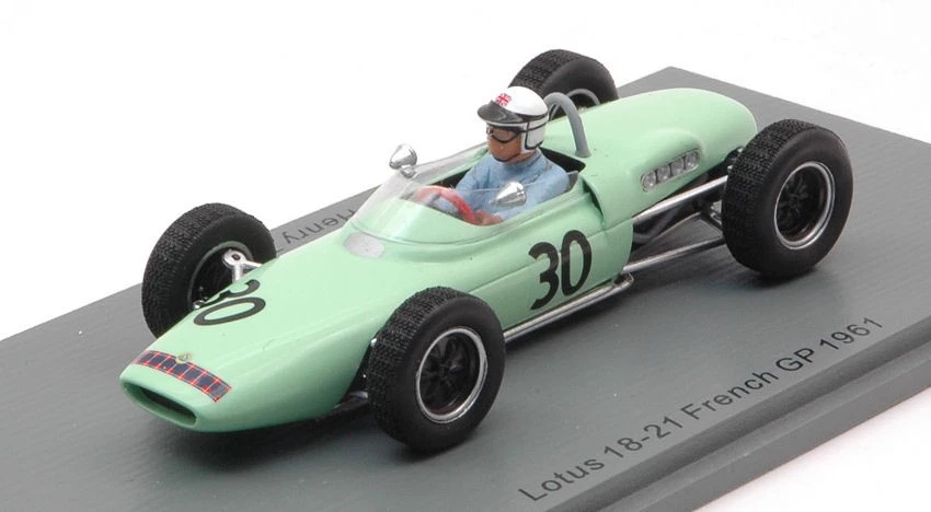 LOTUS 18-21 HENRY TAYLOR 1961 N.30 FRENCH GP 1:43 - Immagine 1 di 1