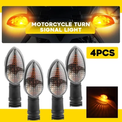 Giro delantero/trasero ahumado para señales Yamaha R125 R6 R15 R1 R3 R25 motocicleta ámbar Foto 1 de 4