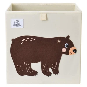 Foldable Animal Cube Storage Bins Fabric Toy Box/Chest/Organizer for /Nursery... - Picture 1 of 8