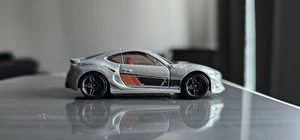Hot Wheels - SCION FR-8 - Silver - Malaysia 2013 - Good Cond. - Blk Wheels - - Picture 1 of 6
