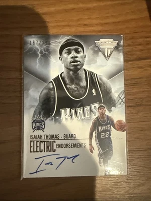 2013-14 Panini Titanium   Electric Endorsements auto Isaiah Thomas #6 /299 (AU) - Image 1 of 2