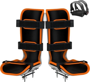 Supporto Gambe per Esercitatore a Pedale Motorizzato e Mini Esercizio Elettrico Nero - Foto 1 di 8