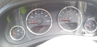 Jeep Wrangler 2016-2016 OE velocímetro calibre grupo 117 k millas Foto 1 de 4