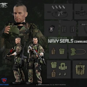 CRAZY FIGURE SEAL Special Assault Team - Top Soldier 6 Zoll Actionfigur Puppe LW020 - Bild 1 von 7
