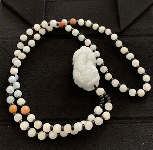 Jade Pi Xiu Pendant - Jadeite - Necklace - Jade Necklace - Picture 1 of 4