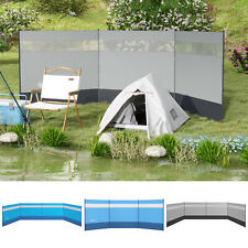 Camping Windbreaks with Clear Windows and Carry Bag