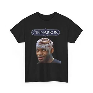 Lebron James Shirt Cinnabron Meme Funny T-Shirt - Picture 1 of 7