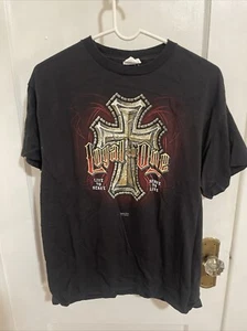 Loyal To One God's Only Son Black T Shirt Large 2011 Kerusso Christian Acts 4:12 - Picture 1 of 2