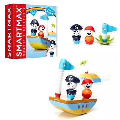 SmartMax My First Pirates Magnetic Building Play Set for Ages 1-5 - Image 1 of 4