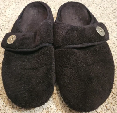 Zapatillas Vionic para mujer 10 Sadie 361 Mule Comfort TVW5103 tela negra sin cordones Foto 1 de 4