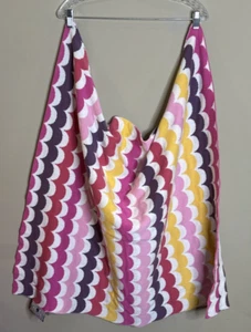 Weegoamigo Colorful Geometric Striped 30'' x 36'' Kids Baby Blanket - Picture 1 of 5