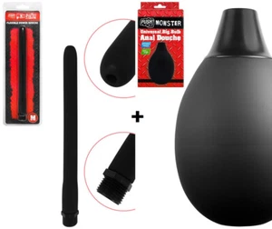 1 Doccino flessibile M enema 25 cm intimo igiene Intima + pera 460 ml schizzetto - Foto 1 di 4