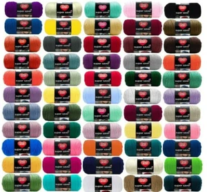 Red Heart Super Saver Garn mittelgetragen 7 Unzen kein Farbstoff Menge NEU ~ Ihre Wahl ~ FS - Bild 1 von 125