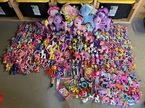 Huge My Little Pony MixLot 223 Pieces Vintage And Modern Lot Pony Plush Figures - Picture 1 of 11