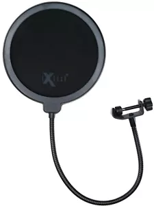 Máscara de filtro pop de micrófono profesional iXtech para yeti azul y cualquier micrófono. - Imagen 1 de 11