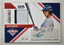 2020 Stars & Stripes Stars and Stripes Prime Auto Relic SSS-AU Austin Martin /10