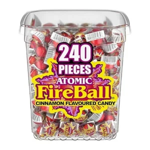 Atomic Fireballs Candy, 4.05 Pound Bulk Candy Tub - Picture 1 of 7