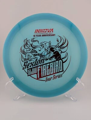 2024 Innova Nate Sexton Proto Color Glow Firebird - 10 Year Anniversary - 174g - Image 1 of 3