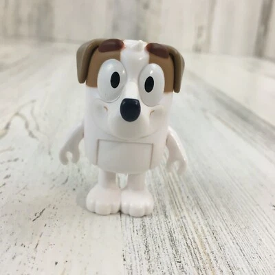 Bluey Friend Jack Russell White Brown Dog School Mate Replacement Figure NEW - Image 1 of 4