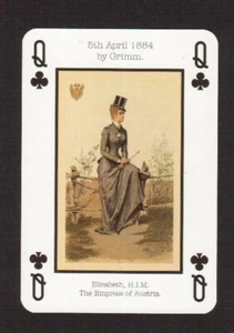 Elizabeth Empress of Austria Wife of Emperor Franz Joseph I VF Playing Card - Picture 1 of 1