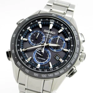 SEIKO Astron SBXB099 GPS zasilane energią słoneczną radio zegarek męski - Zdjęcie 1 z 7