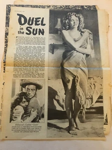 Vintage Picture Post News Pages x 3. June 7th 1947. Duel In The Sun. Free Post! - Picture 1 of 7