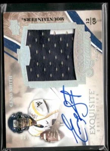 2013 Exquisite Collection #144 Geno Smith Base Set Rookie Auto J Patch SS #/20 - Picture 1 of 2