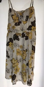 Ruby Rox Damen-Sommerkleid Größe 9 Reißverschluss Blumenmuster gepolsterter BH Raffhalter - Bild 1 von 11