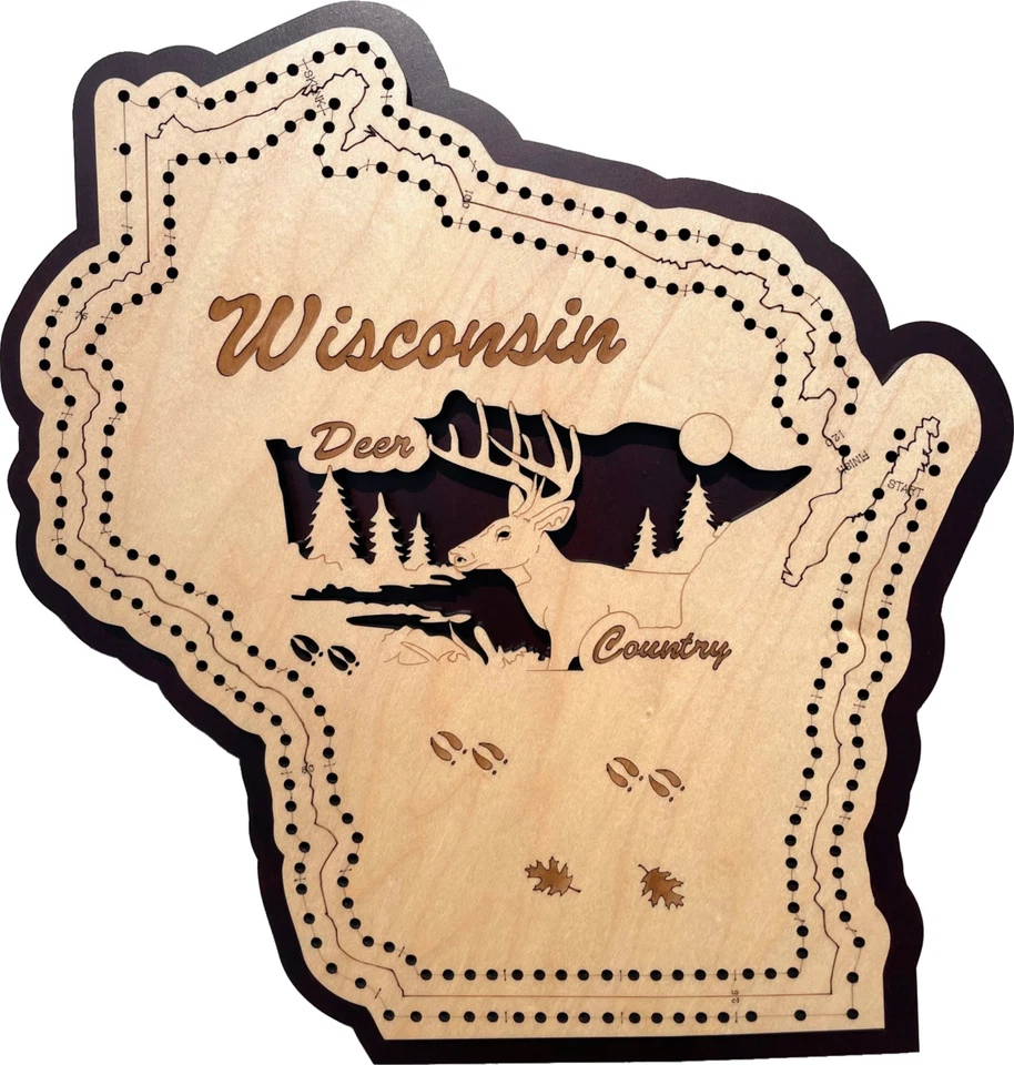Tabla de cuna Wisconsin Deer Country Foto 1 de 1