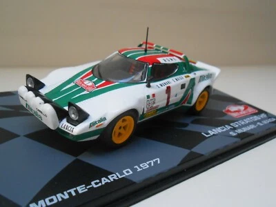 COCHE LANCIA STRATOS HF RALLYE MONTE CARLO CAR 1/43 1:43 MONTECARLO MUNARI MAIGA - Imagen 1 de 2
