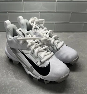 Nike Alpha Menace 4 Shark 'Blanco Metálico Plata' FQ4012-100 Niño Talla 13Y - Imagen 1 de 4