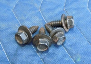 Front Bumper Upper Retainer Bracket Bar Mounting Bolts OEM 1989 C4 Corvette - Picture 1 of 3