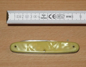 PERLMUTT SOLINGEN TASCHENMESSER KLAPP MESSER JAGD VINTAGE 30er JAHRE - Bild 1 von 2