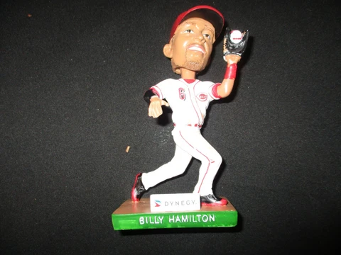 BILLY HAMILTON BOBBLE HEAD CINCINNATI REDS NODDER Cover