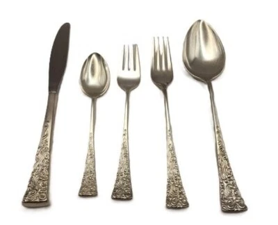 Столовые приборы Reed & Barton ГОБЕЛЕН из чистого серебра 1964-2005 ~ снят с производства - Изображение 1 из 2