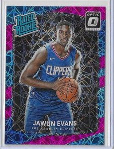 2017-18 Optic Jawun Evans Pink Velocity Prizm RC /79 CLIPPERS