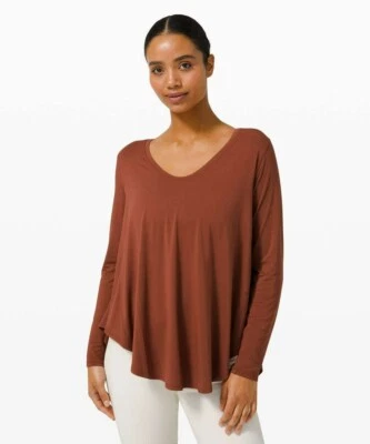 Lululemon Up for Down Time Long Sleeve Size 6 - Image 1 of 4