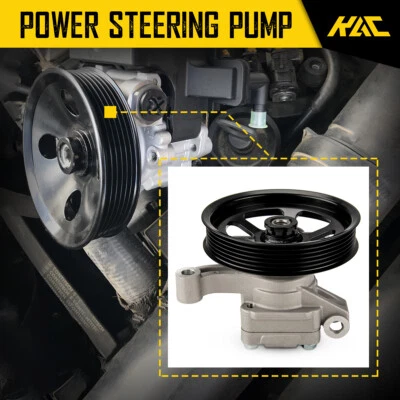 Power Steering Pump With Pulley For 07-17 Enclave Traverse GMC Acadia Outlook - Image 1 of 4