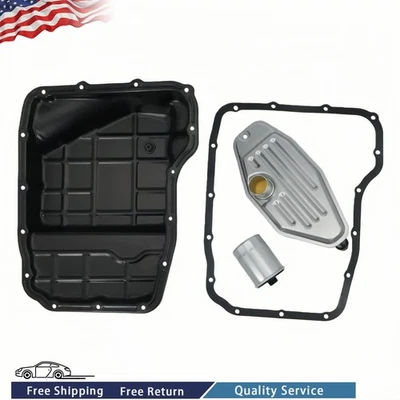NEW For Dodge Chrysler Aspen Jeep Grand Cherokee Transmission Pan+Gasket+Filter - Изображение 1 из 4