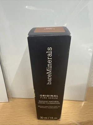 Bare Minerals Original Pure Serum Liquid Foundation SPF20 - Deep Cool 6 **NEW** - Image 1 of 4