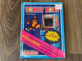Donkey Kong - Intellivision Coleco 1982 w/ Original Shrink Wrap - Nintendo