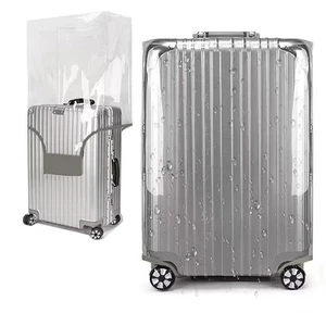 20 Inch Clear PVC Suitcase Cover Protectors Suitcase Covers for Luggage Thick... - Picture 1 of 9