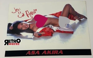 Asa Akira - Foto FIRMADA 10,5x7,5” AVN adulto estrella actriz modelo de película - Imagen 1 de 2
