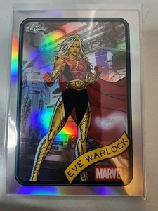2025 Topps Chrome Marvel - Eve Warlock - Silver Refractor - Imagen 1 de 2