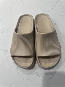 NEU Calia Damen geformte Pantolette Creme Größe 8 - Bild 1 von 2