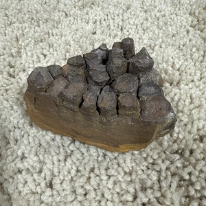 Racimo de cristal de cuarzo de hematita incluido. Cuarzo fantasma rojo o cuarzo fuego - Imagen 1 de 9