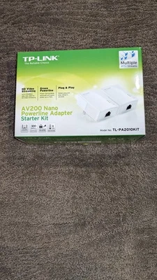 TP-Link Nano Powerline Adapter Starter Kit AV200 - Image 1 of 3